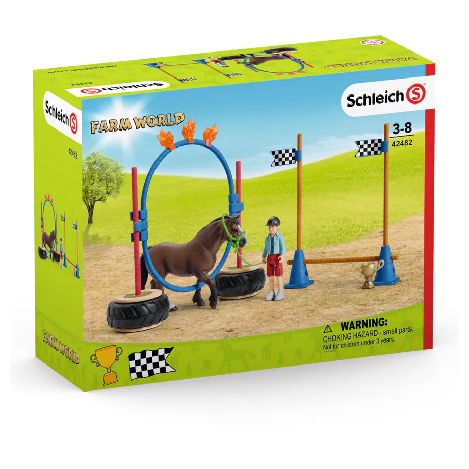 Schleich Pony Agility Race Playset