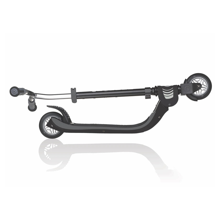 Globber FLOW Foldable 125 Scooter (Black/Gray)