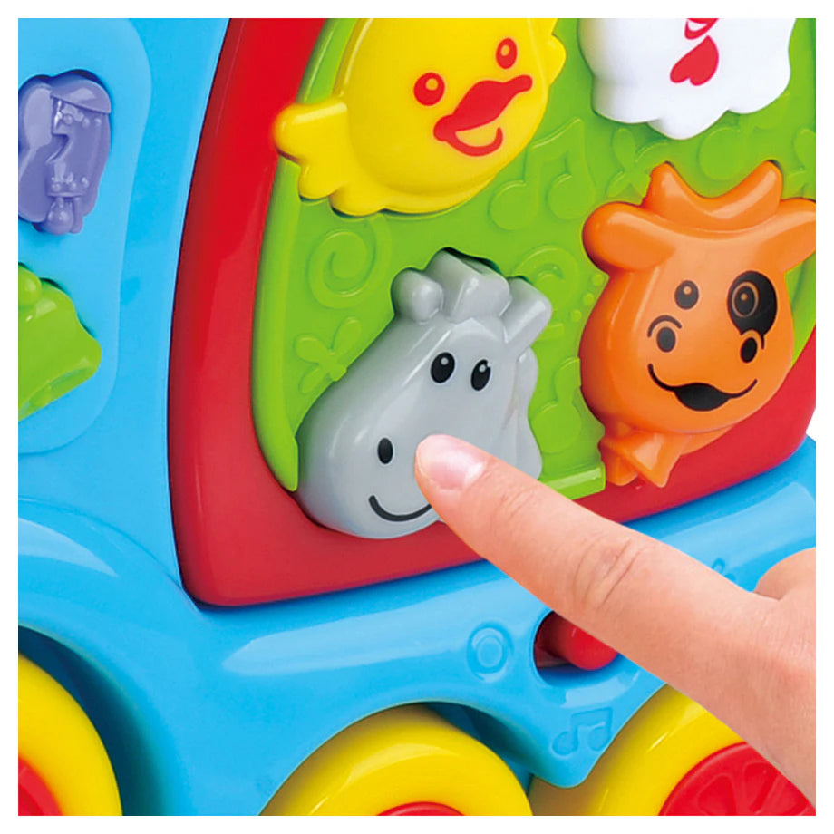 PlayGo Talking Animals Train
