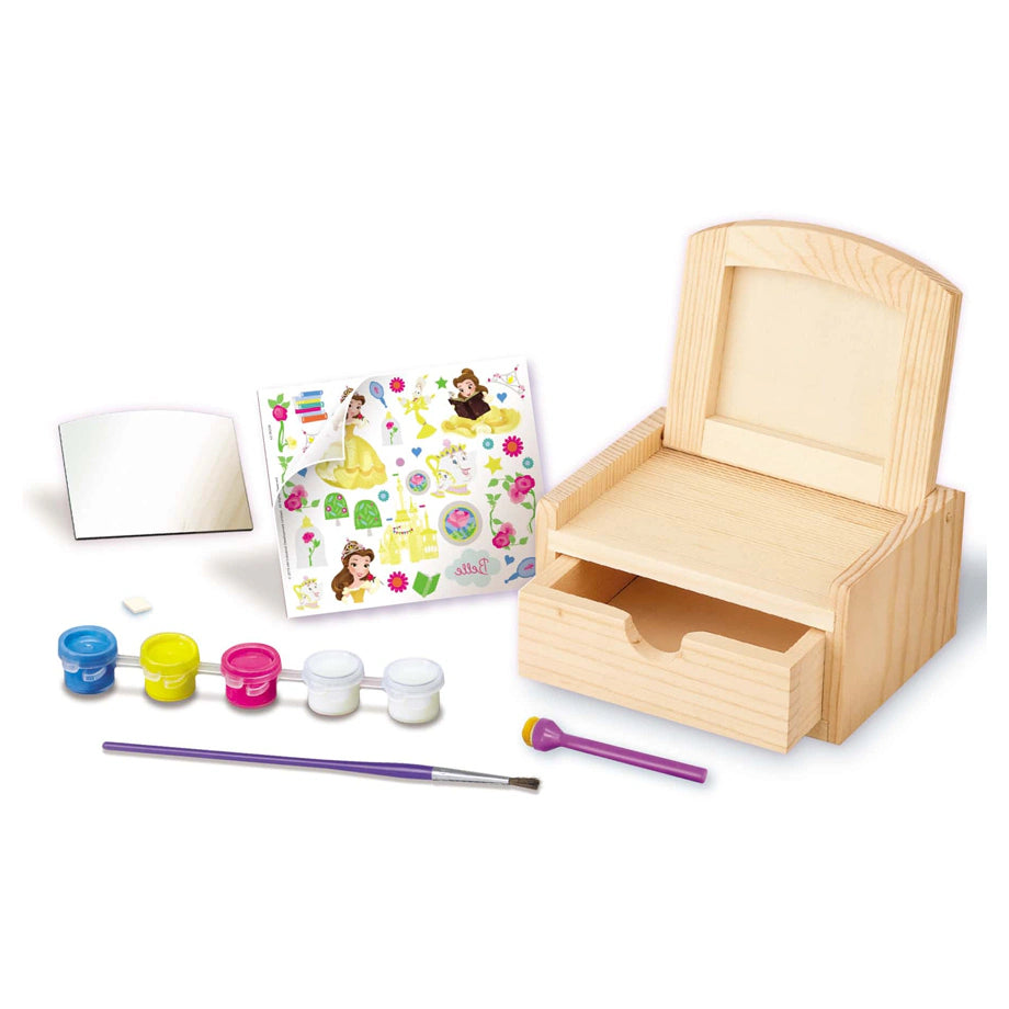 4M Disney Princess Belle Mirror Chest Craft Kit