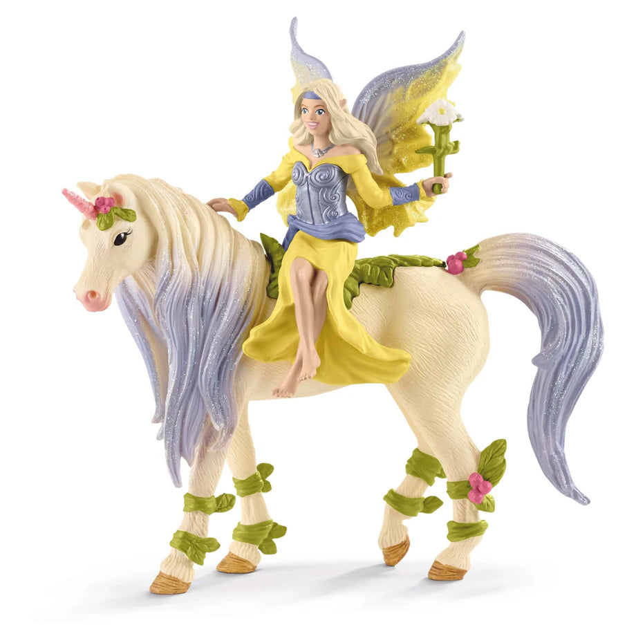 Schleich Fairy Sera with Blossom Unicorn