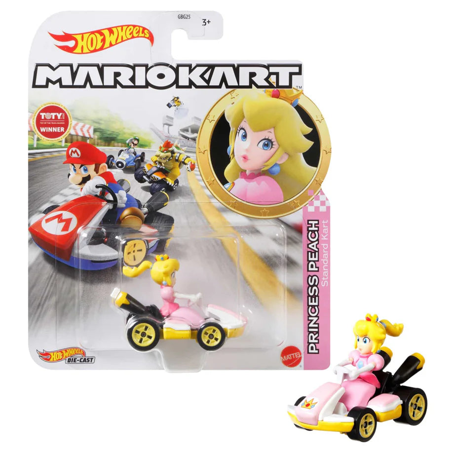 Hot Wheels Mario Kart Replica (Styles May Vary)