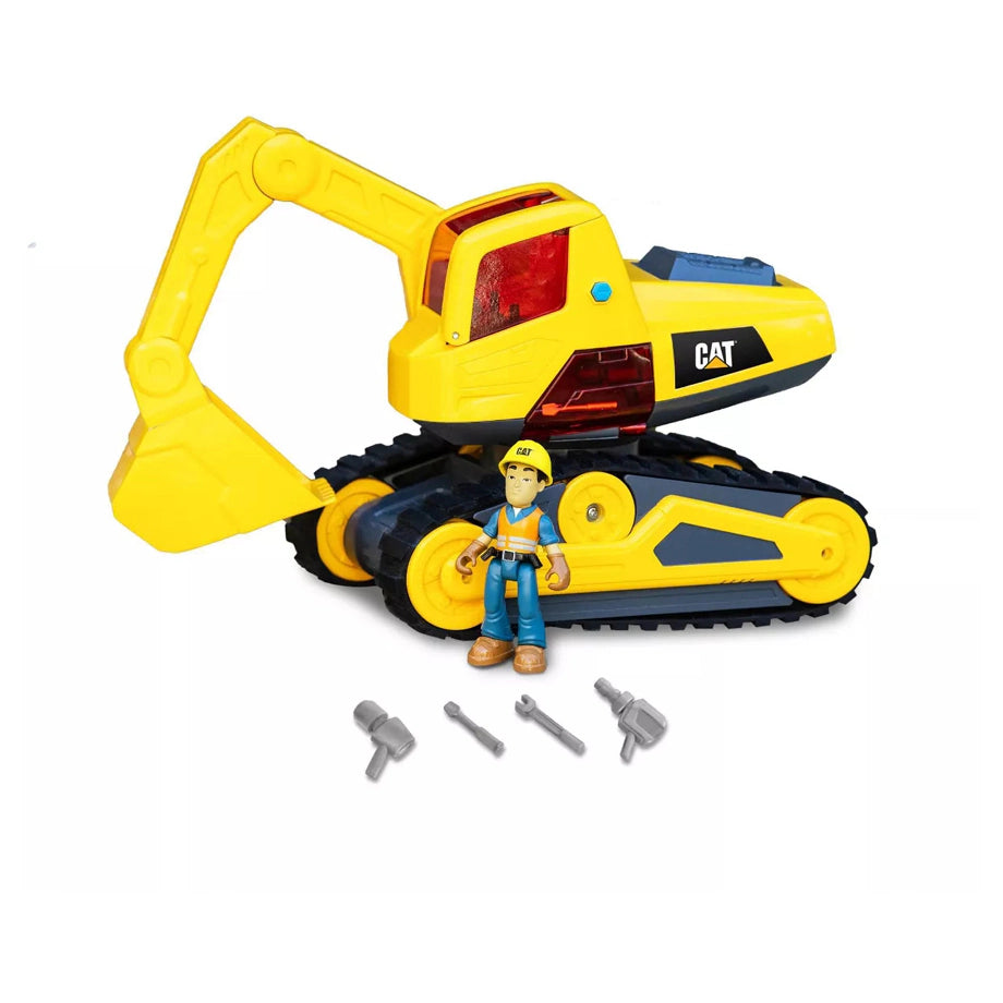 CAT Construction Power Action Crew Excavator Dump Truck