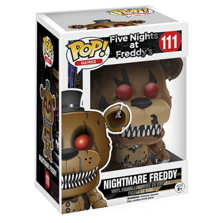 Funko Pop Games Five Nights At Freddy'S Nightmare Freddy Vinyl Figure