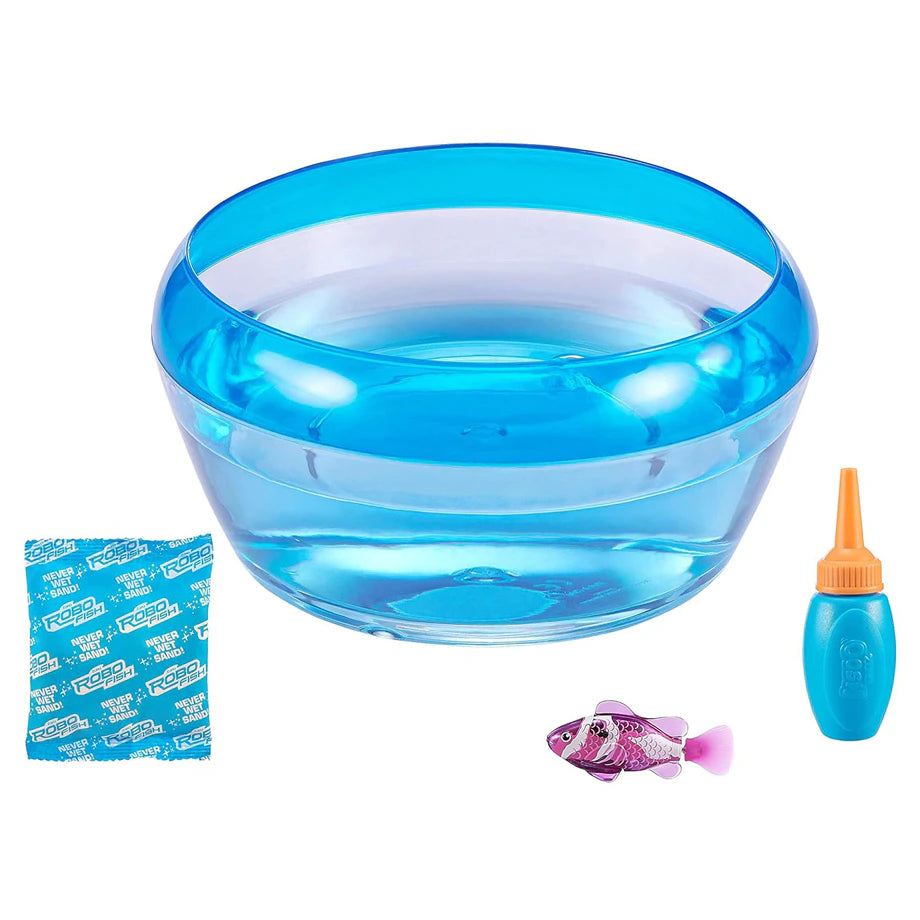 Robo Alive ZURU Fish Swimming Bowl Playset