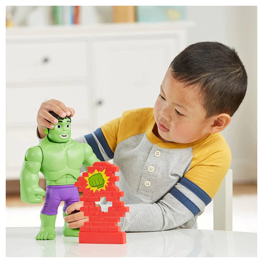 Disney Junior Marvel Power Smash Hulk Figure