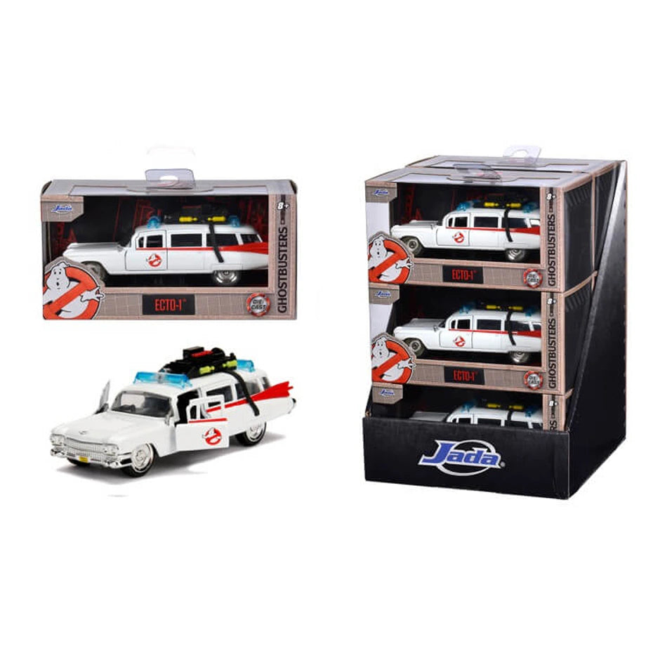 Jada Hollywood Rides Ghostbusters Ecto-1 Die-Cast Car (1:32)