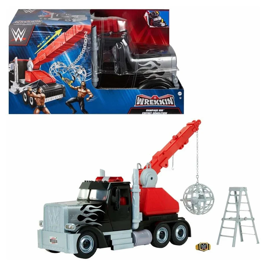 Mattel WWE Wrekkin Rampage Rig Semi Truck