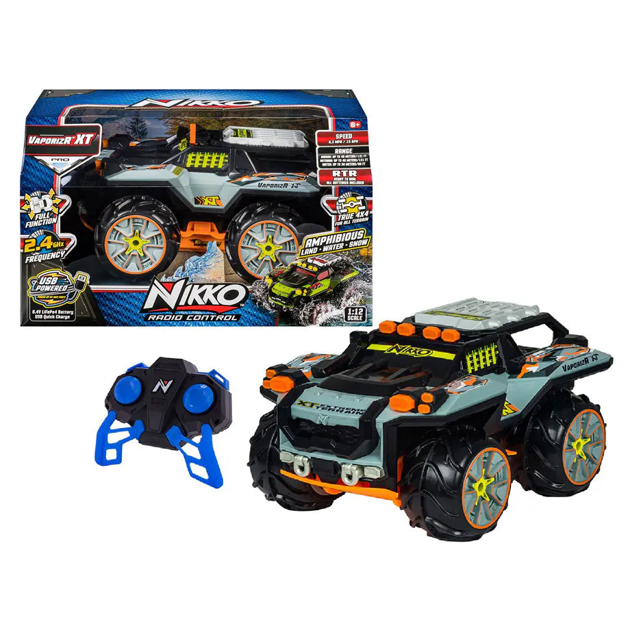 Nikko VaporizR XT Remote Control Amphibious Truck 1:12, 30.4 cm ( Assorted)