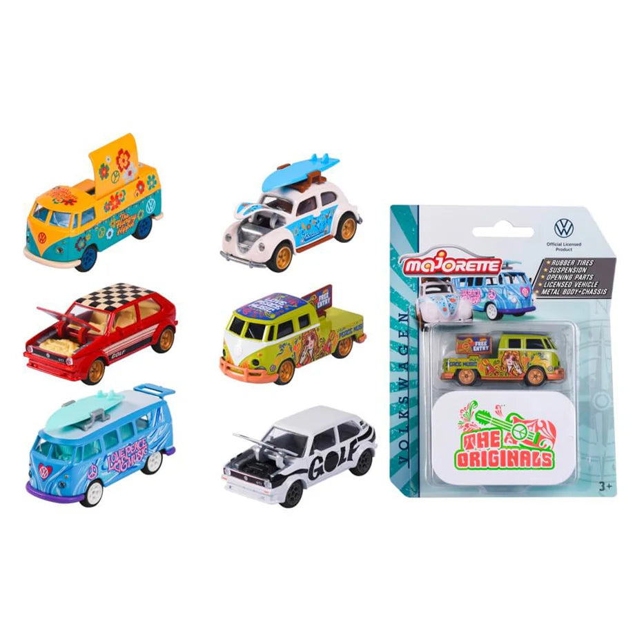 Volkswagen The Originals Die-cast Deluxe Vehicle (1:64, Designs May Vary)
