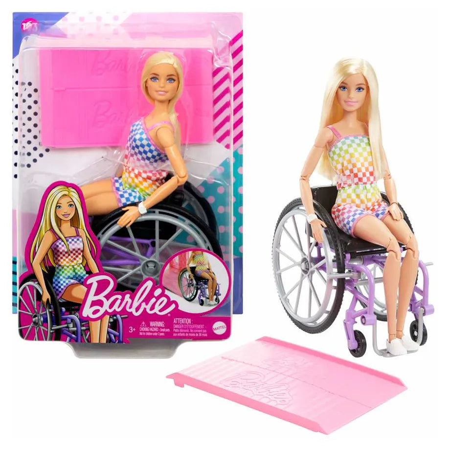 Barbie Fashionistas Doll with Wheelchair & Ramp