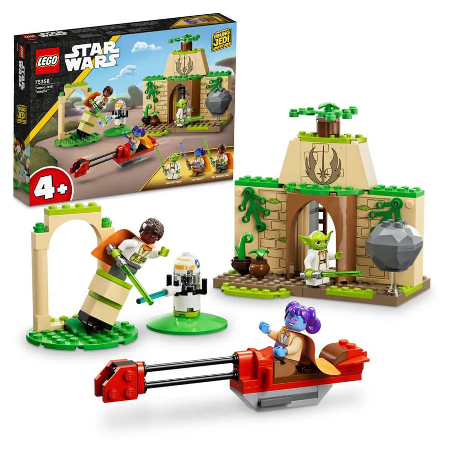 LEGO Star Wars Tenoo Jedi Temple 75358 Building Toy Set (124 Pieces)