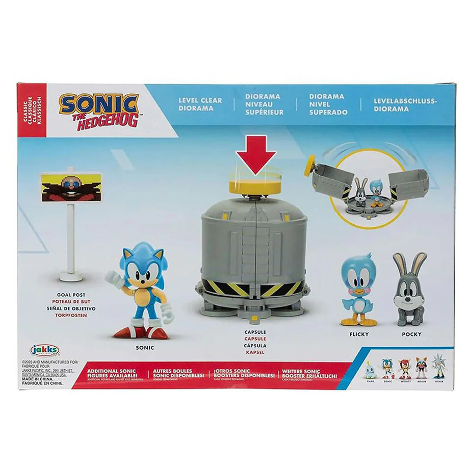 Sonic the Hedgehog Diorama Playset (6.5 cm)