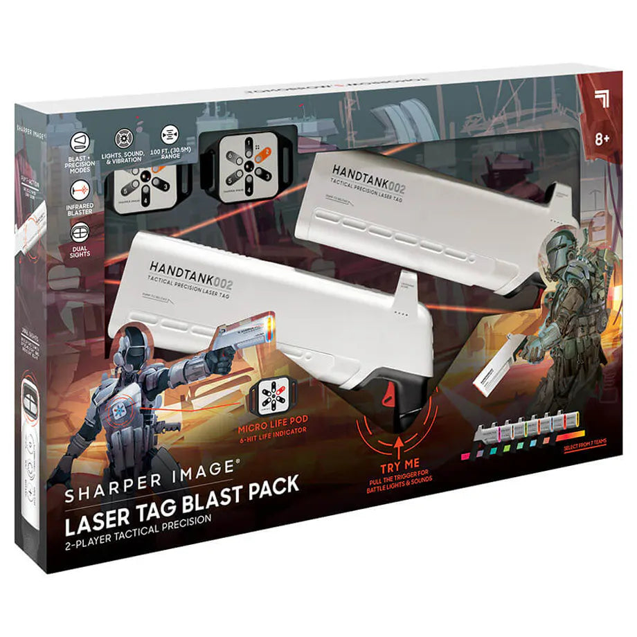 Sharper Image 2-Player Laser Tag Handtank Battle Pack