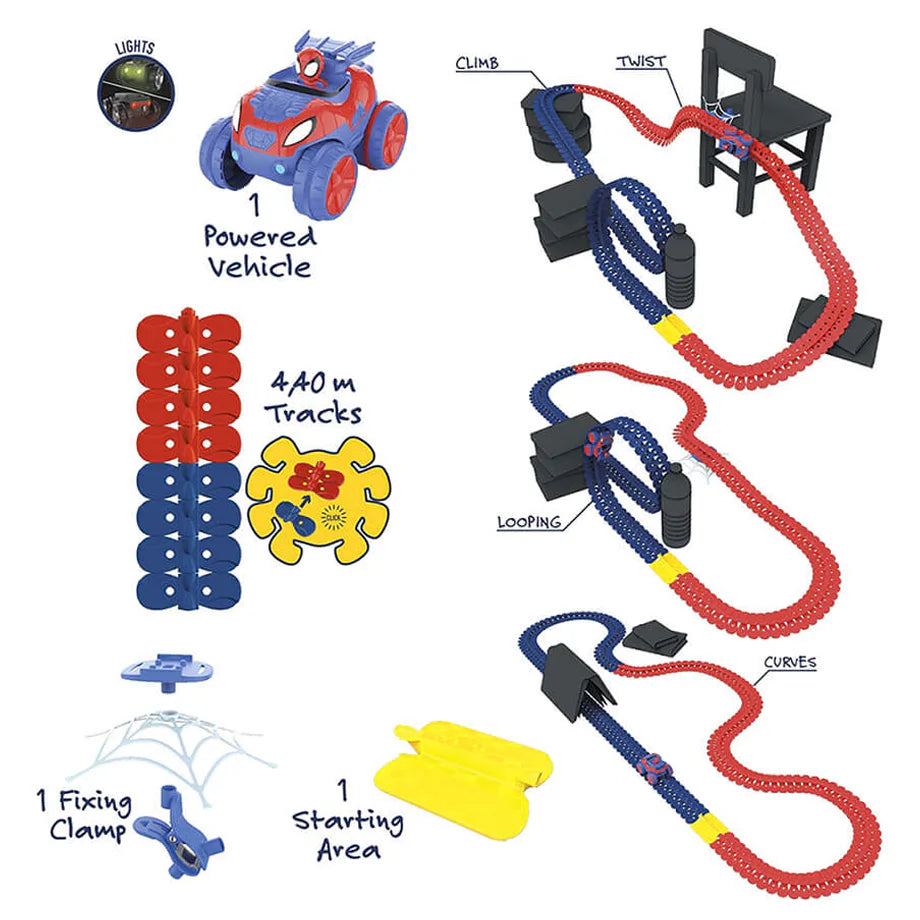 Marvel Spidey & his Amazing Friends Flextreme Racing Track Set (187 Pieces)