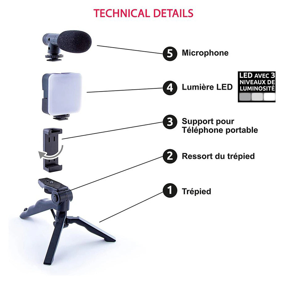 Canal Toys Studio Creator Podcast & Vlogging Kit