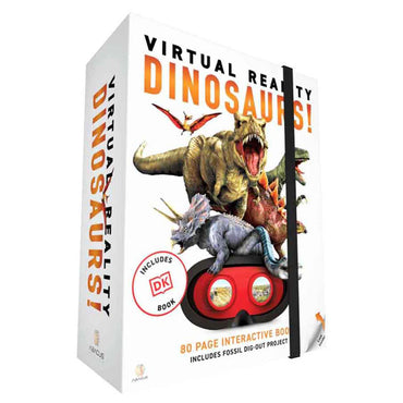 Abacus VR Dinosaurs Discovery STEAM Interactive Activity Set with DK Book