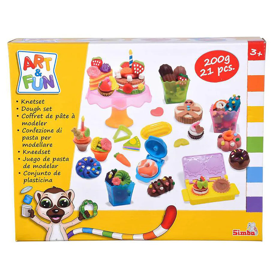 Art & Fun Pastry Shop Dough Set (22 Pieces)