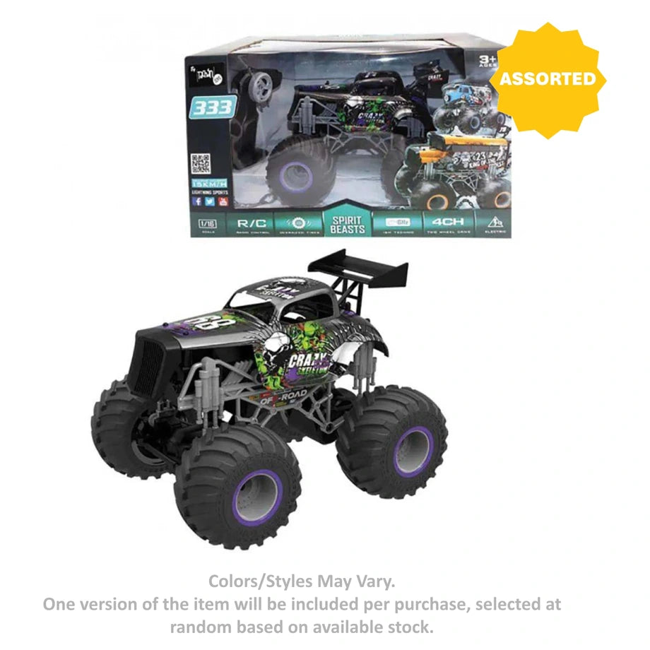 Crazon Spirit Beasts Cross-Road Monster RC Truck (1:16, Assorted)