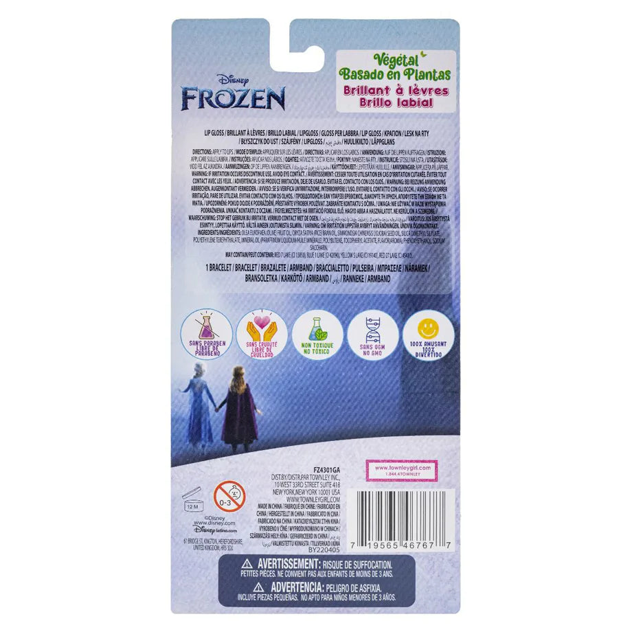 Disney Frozen Lip Gloss & Bracelet Set
