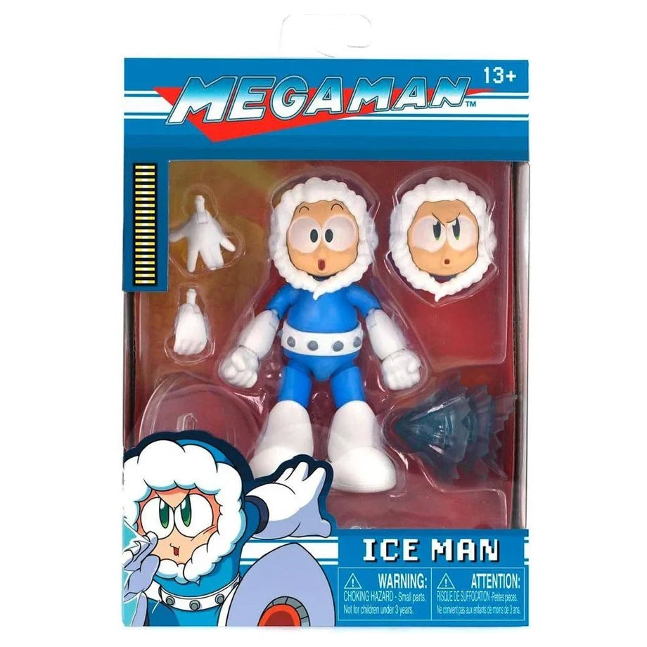 Jakks Pacific Mega Man Ice Man Figure (11.43 cm, Blue)