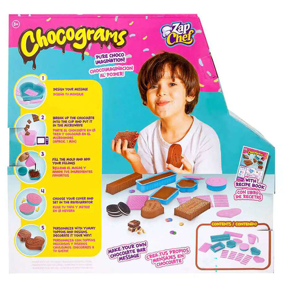 Zap Chef Chocograms Chocolate Message Diy Kit