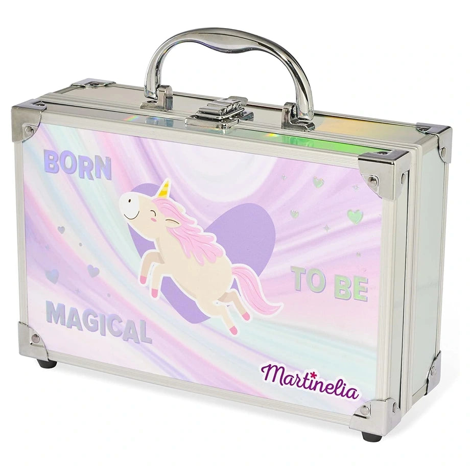 Martinelia Little Unicorn Born to Be Magical Glitter Traveller Case