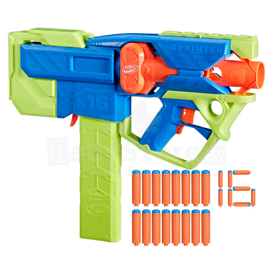 Nerf N Series Sprinter Blaster with 16 N1 Darts