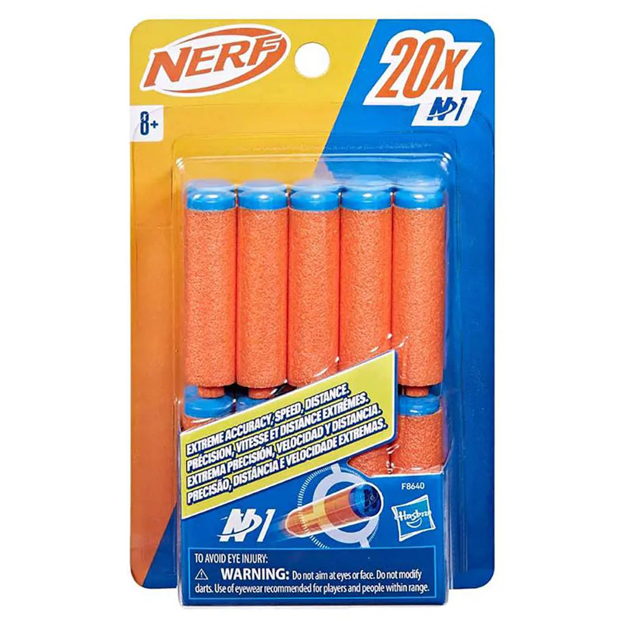 NERF N Series N1 Darts Refill Pack (20 Darts)