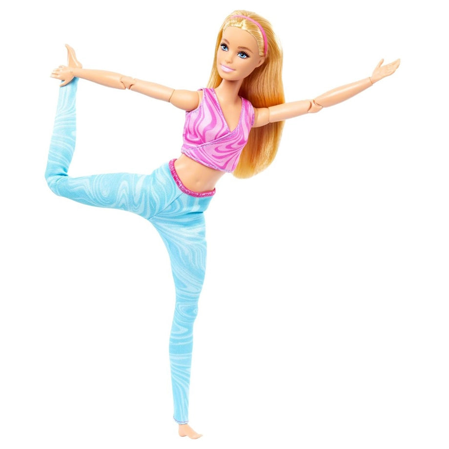 Barbie Made to Move Yoga Blonde Fashion Doll