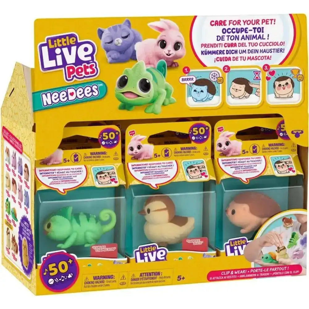 Little Live Pets NeeDees Interactive Pet Toy (Assorted)