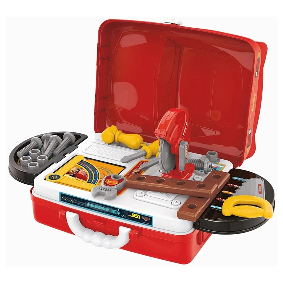 Disney Cars Construction Play Suitcase (32 Pieces)