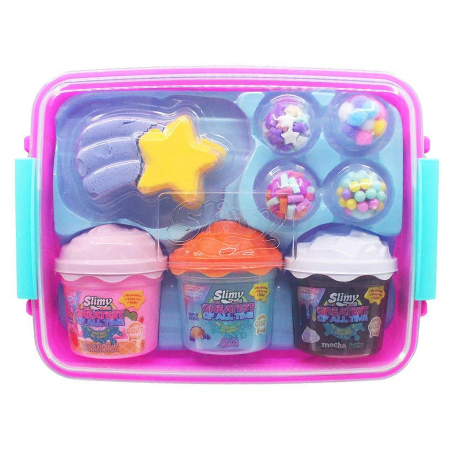 Slimy GOAT Best Slimy Ever Surprise Mix-Ins Gift Set