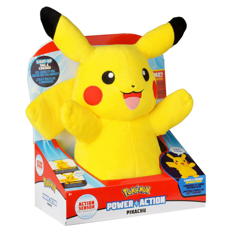 Pokemon Power Action Pikachu Interactive Plush Toy