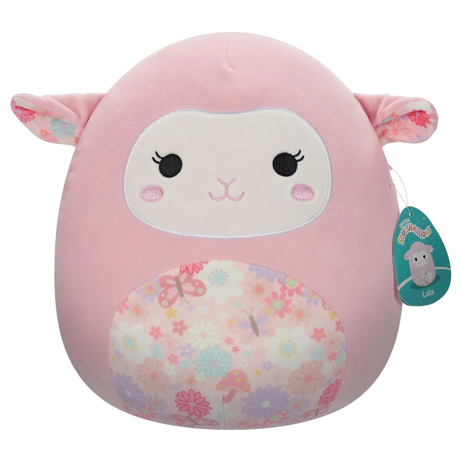 Squishmallows Lala The Pink Lamb Plush Toy