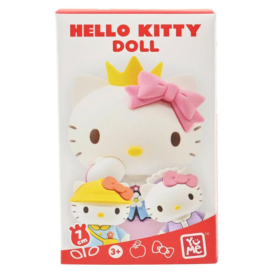 Sanrio Hello Kitty Dress-Up Mini Doll (7 cm, Assorted)