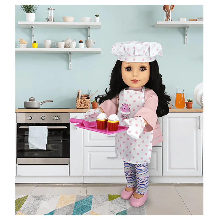 Baby Maziuna Style Girls Baking Fun Playset (45.72 cm)