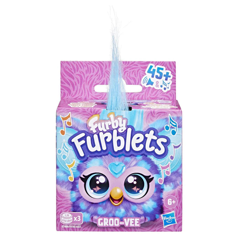 Furby Furblets Groo-Vee Plush Toy (5 cm)