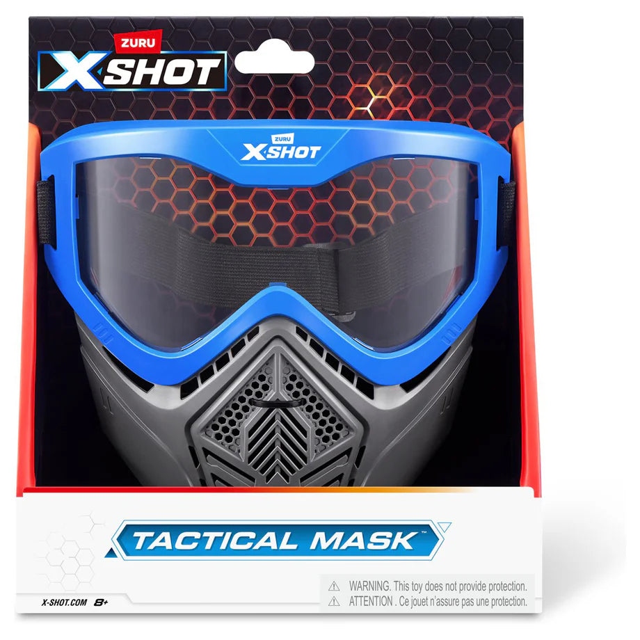 X-Shot Tactical Mask (Black/Blue)