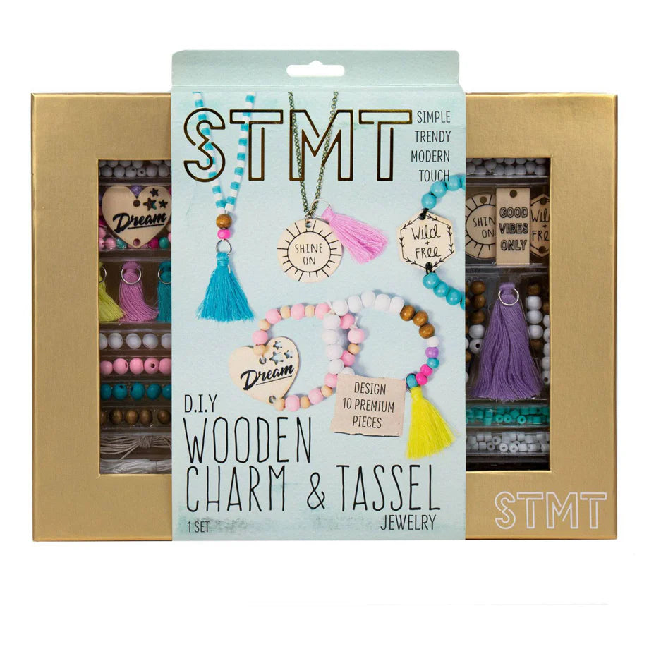 STMT D.I.Y. Wooden Charm and Tassel Jewelry Kit