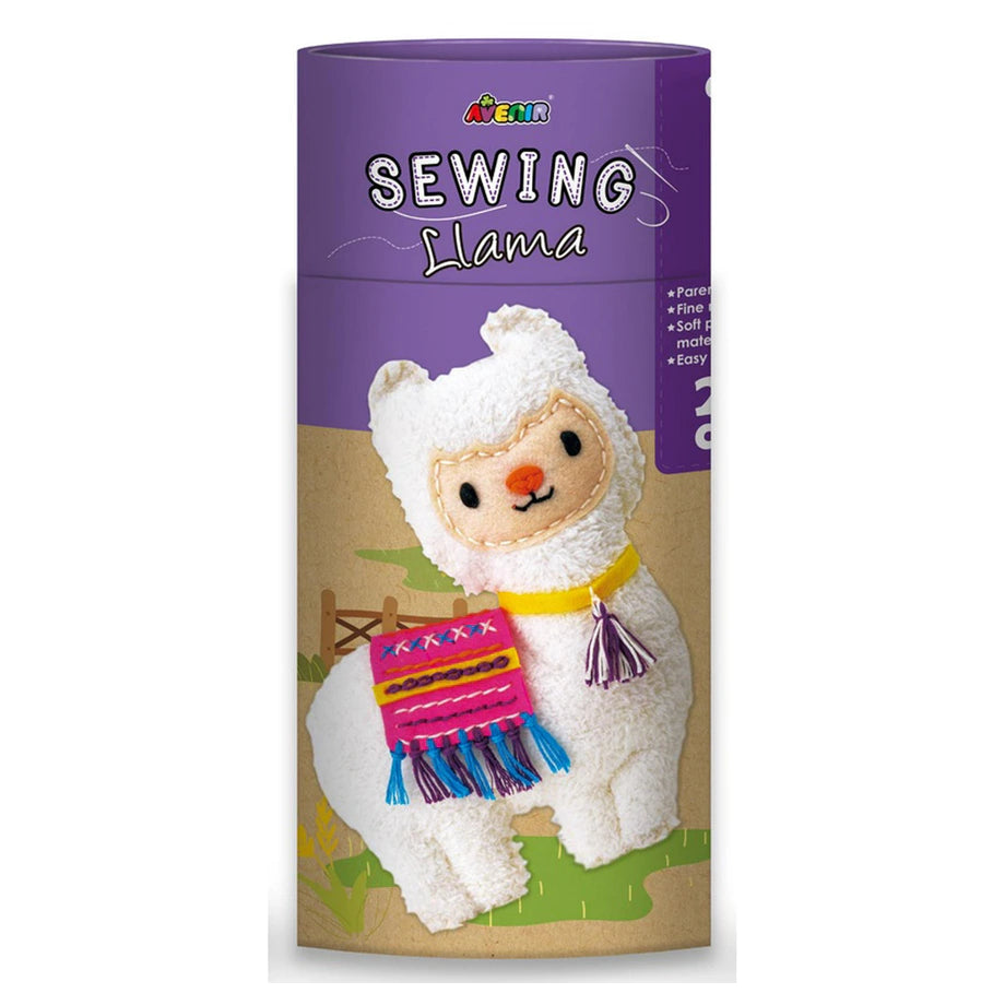 Avenir Sewing My First Doll Llama Sewing Kit (25 cm)