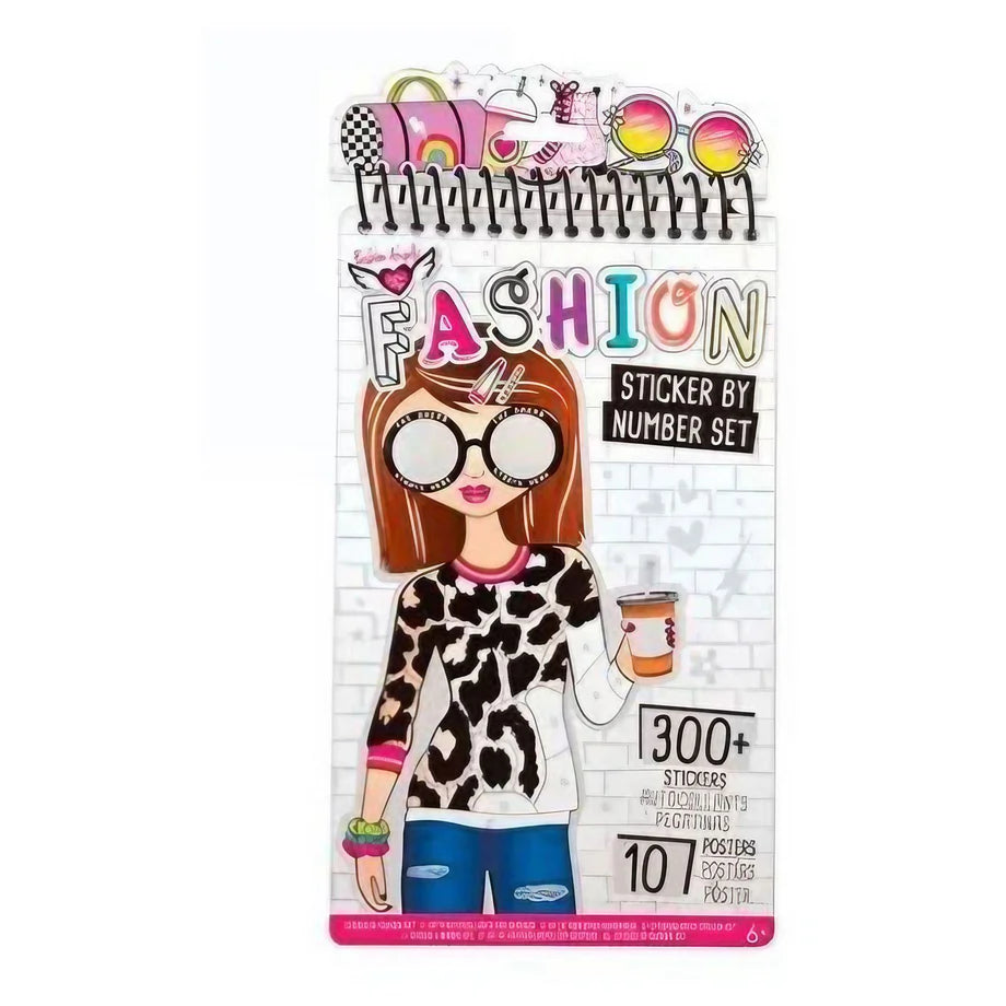 Crayola Creations Fashion Sticker By Number Set