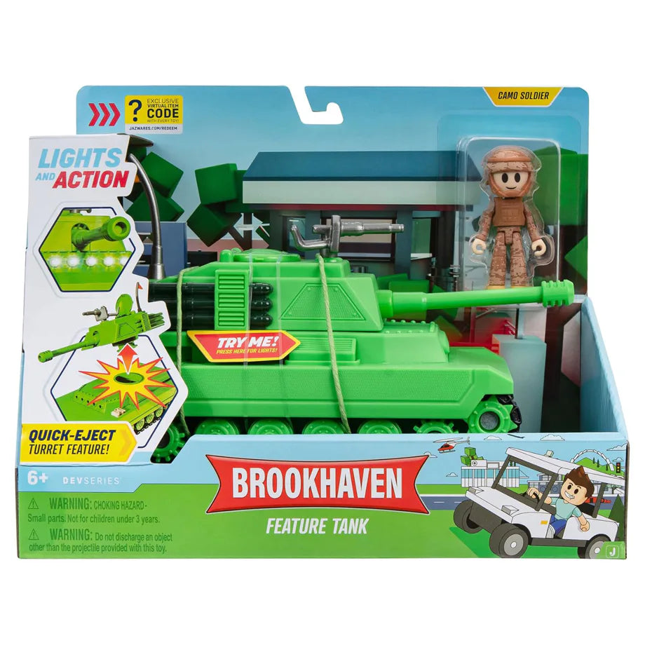 DevSeries Brookhaven Feature Tank Vehicle (19.05 cm)