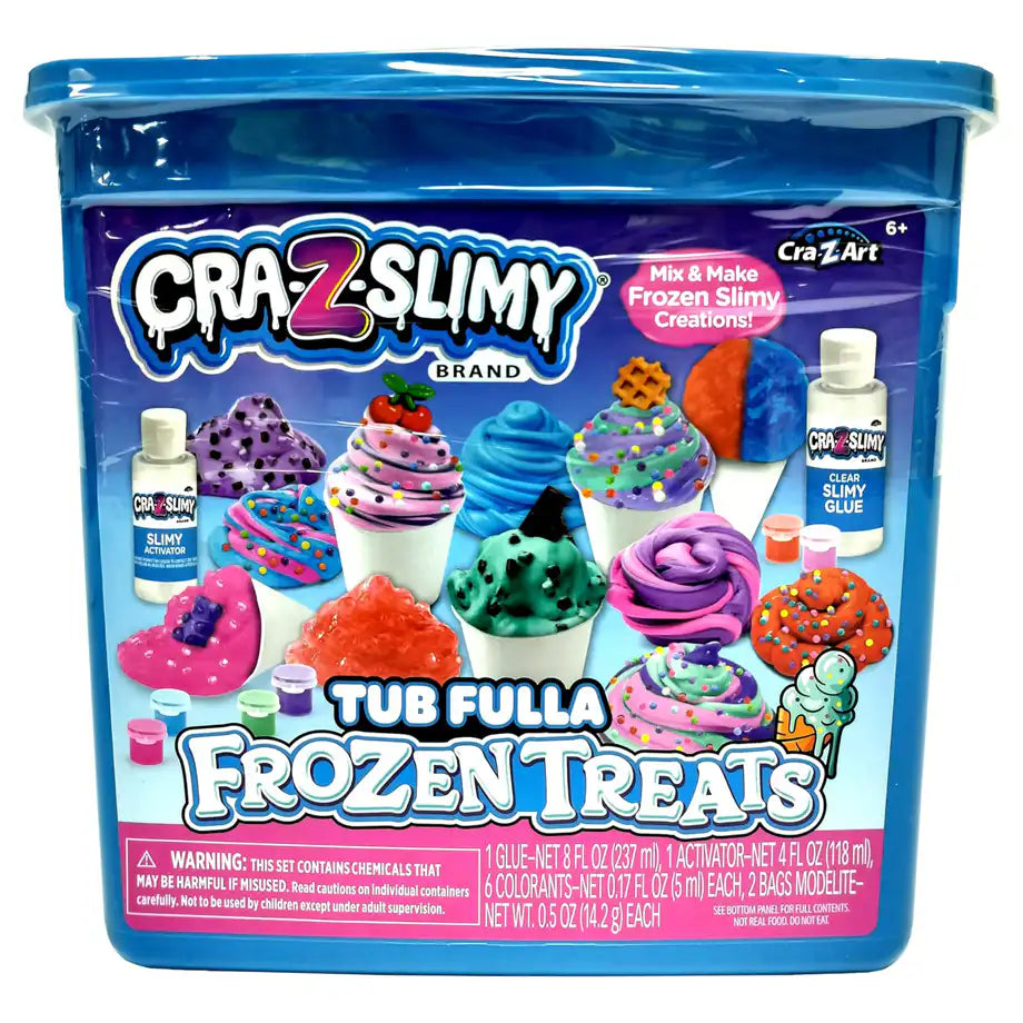 Cra-Z-Slimy Tub Fulla Frozen Treats Slime Set