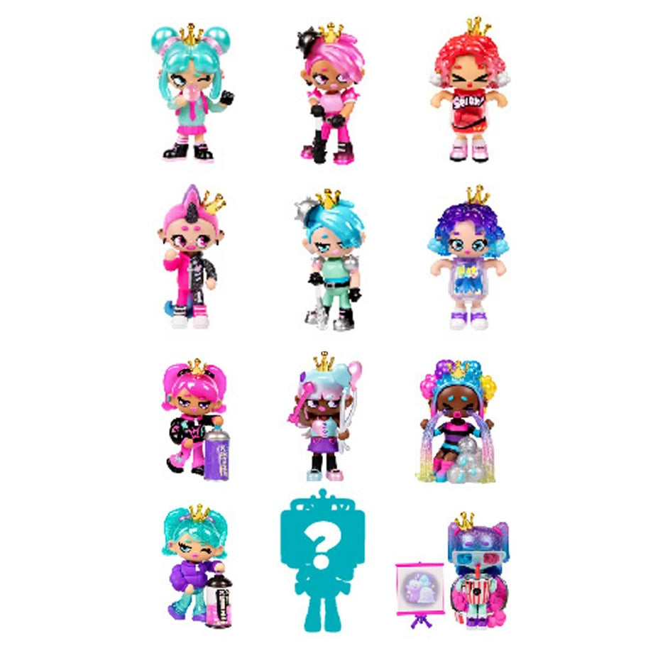 XOX Kweenie Fearless Kweens Series Mystery Figure (10 cm, Assorted)