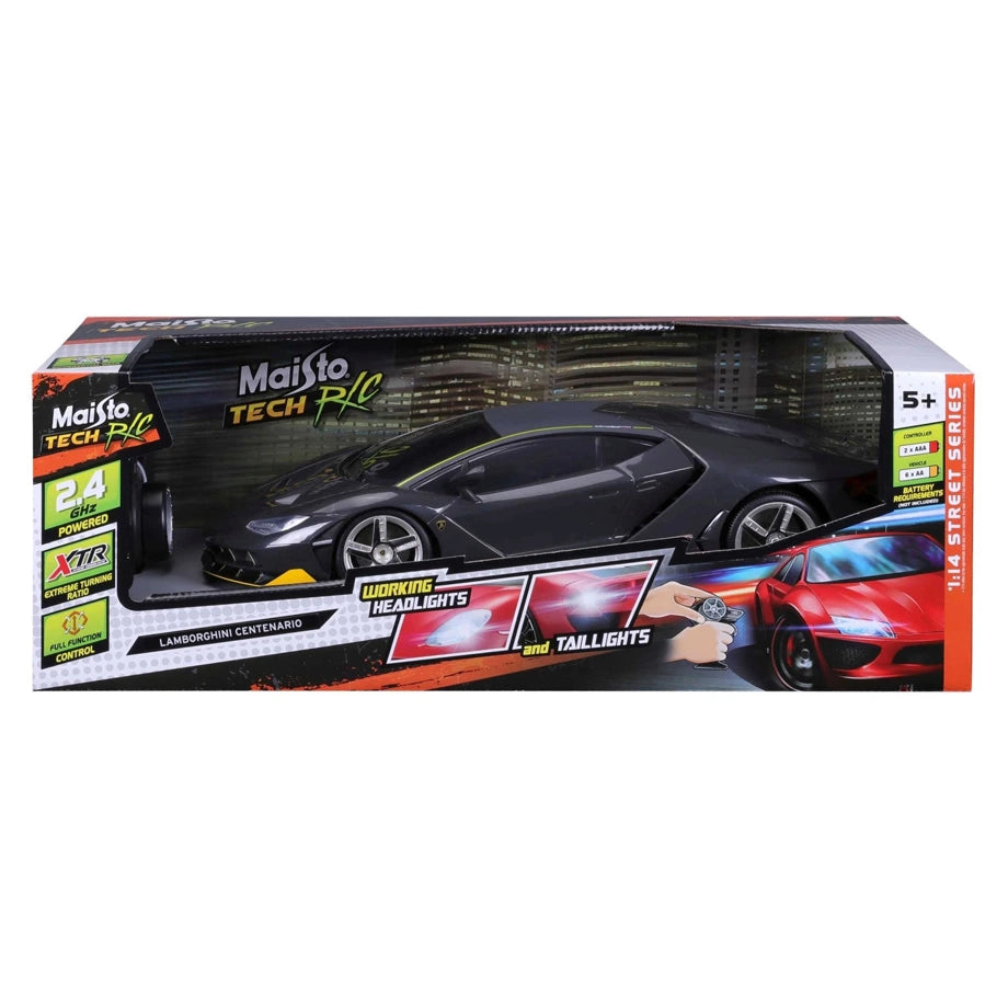 Maisto Tech Lamborghini Centenario RC Car (1:14, Gray)