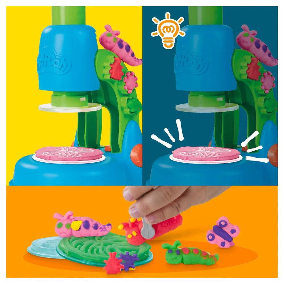 Play-Doh Light and Look Microscope Set