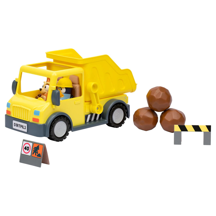 Bluey Dump Construction Truck Toy Set