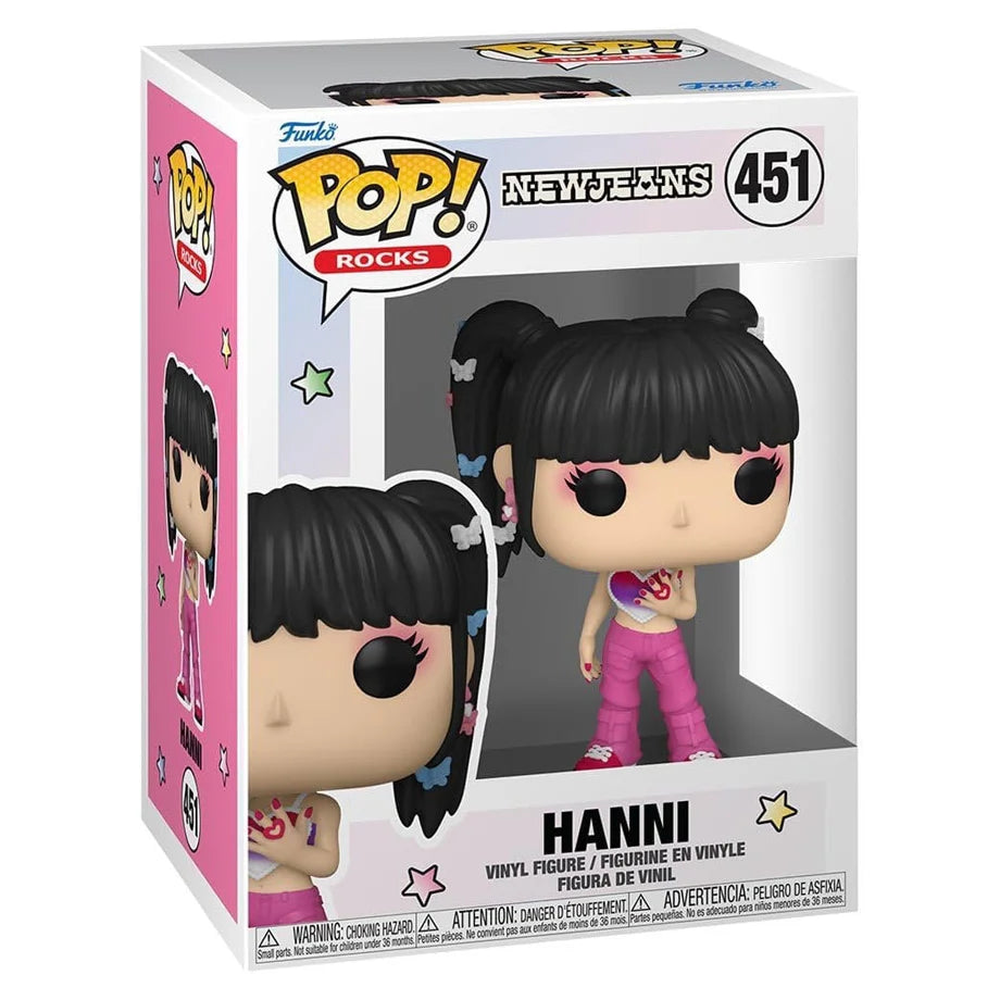Funko POP! Rocks- NewJeans Hanni New Jeans' Song Outfit Vinyl Figure (9.65 cm)