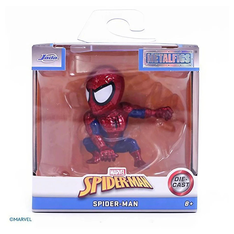 Jada Metalfigs Marvel Spider-Man Character Wave 4 Die-cast Figure (6.5 cm, Assorted)